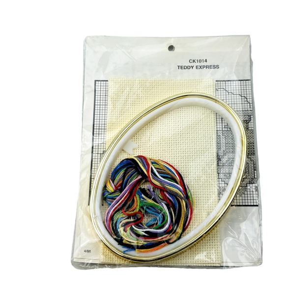 Teddy Express Counted Cross Stitch Kit CK1014 Dale Burdett‎ - Picture 4 of 4